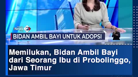 Heartbreaking, the midwife took a baby from a mother in Probolinggo, east Java