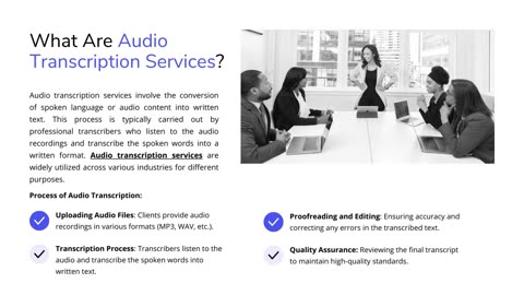 Audio Transcription Services: Enhancing Accessibility and Efficiency