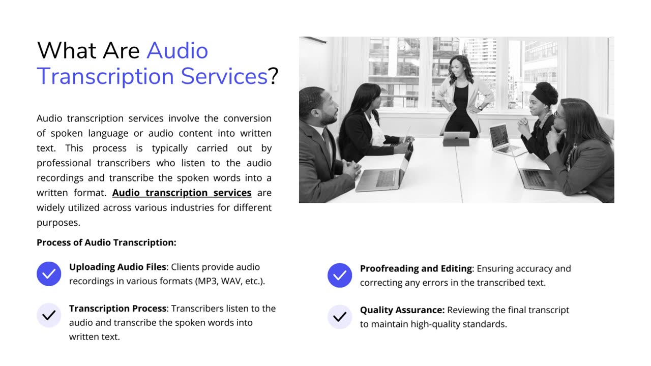 Audio Transcription Services: Enhancing Accessibility and Efficiency