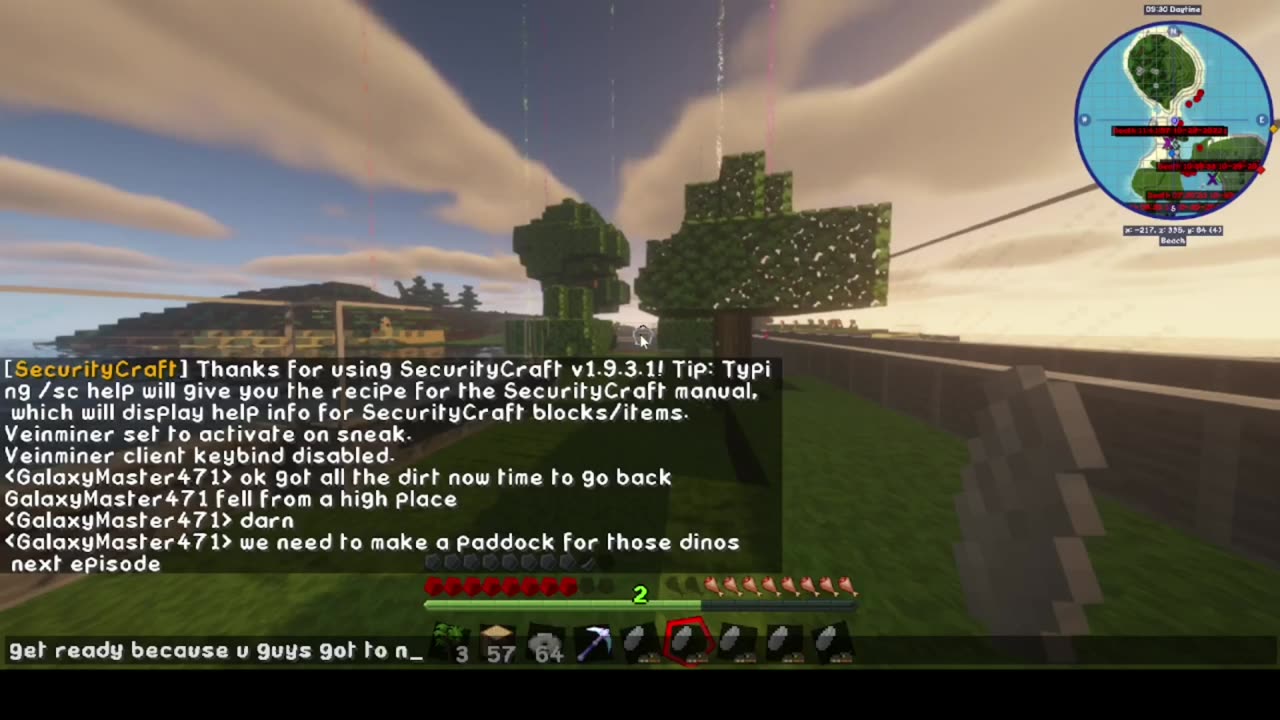 (season 1) (minecraft jurassic park) (ep2) sarcosuchus escape