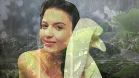 Relaxing rain storm