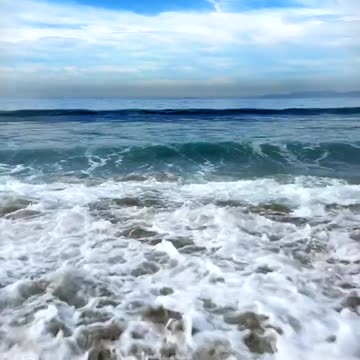 Gorgeous Beach Day! | Relaxing Ocean Wave Sounds