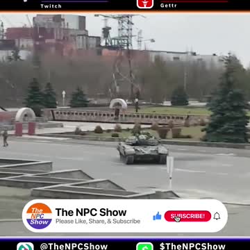 Russian Tanks In Chernobyl (Northern Ukraine)