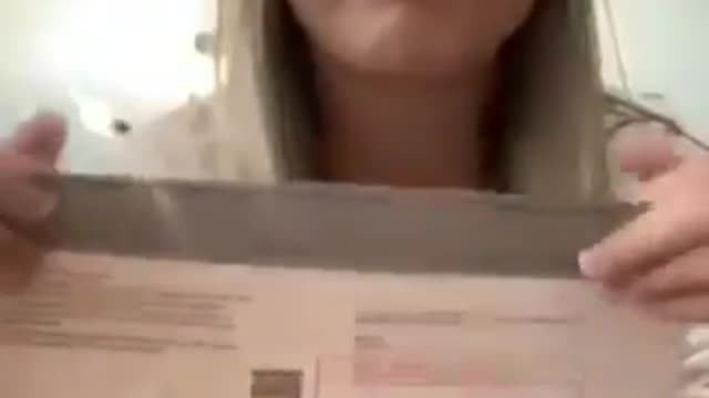 California recall election envelopes have holes that make it possible to see your response