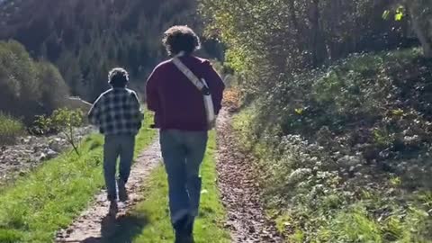 Making music in the mountains