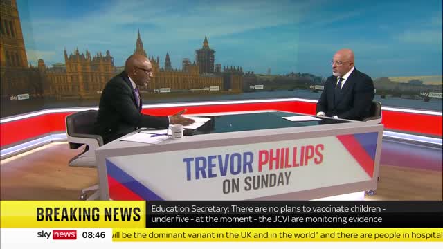 BREAKING: UK Omicron cases being treated in hospital - Zahawi