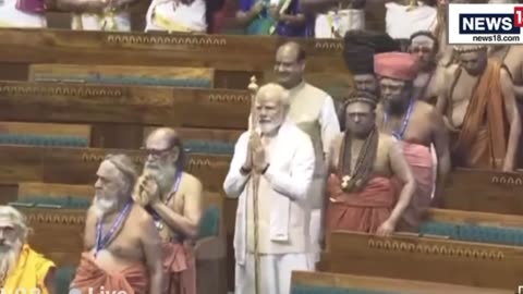 Inauguration of new parliament building in India
