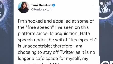 Elon's in so these celebrities are out