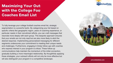 The Essential College Football Coaches Email List for Recruitment
