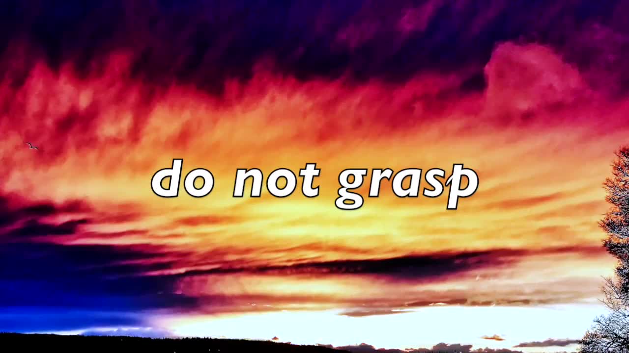 13 of 81, Poems from the Tao, Spoken Word