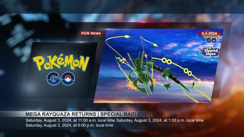 Catch the Legendary: Mega Rayquaza Soars Back Today!