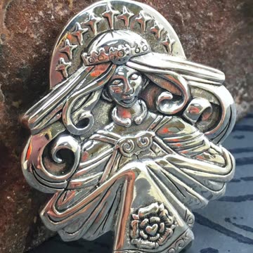 Brigid Ashwood: Celtic Queen of Heaven Pendant