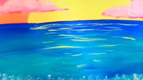 Beach Painting Came To Life