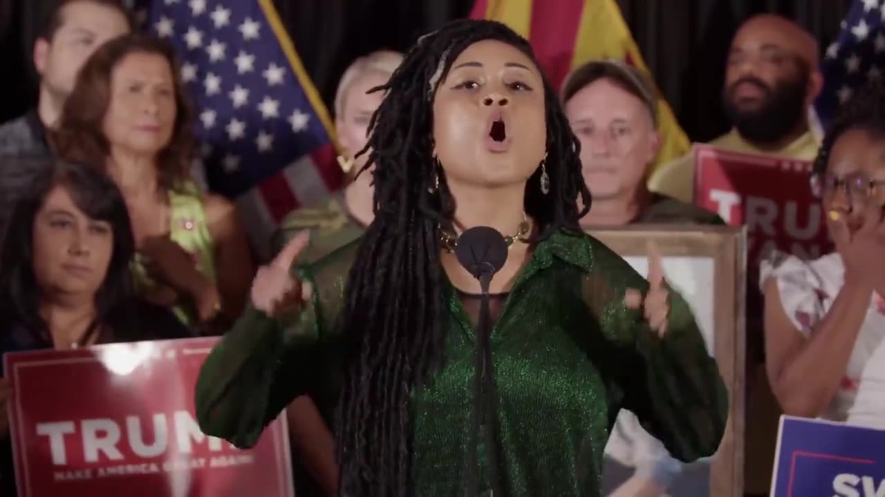 KARI LAKE AND JADE GILLON RED PILL AT NEWS CONFERENCE - MUST WATCH AND SHARE