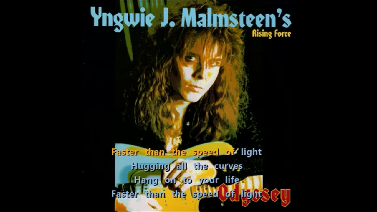 Yngwie J. Malmsteen's Rising Force - Faster Than the Speed of Light {supercharged karaoke}