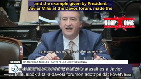 Mayoraz Nicolás, argentin képviselő a 2030-as napirendről