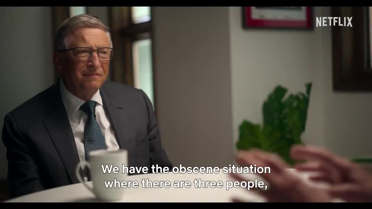 Bill Gates makes a Netflix show focused on “Our Future”… Fook Bill Gates