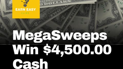 MegaSweeps - Win $4,500.00
