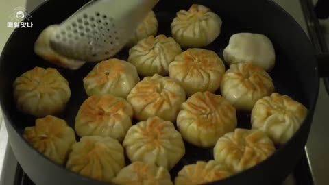 고로케 맛, 감자만두 만들기 __ 바삭바삭 맛있는, 감자요리 __ 고로케만두 __ Croquette Potato Dumplings __ Potato Recipe