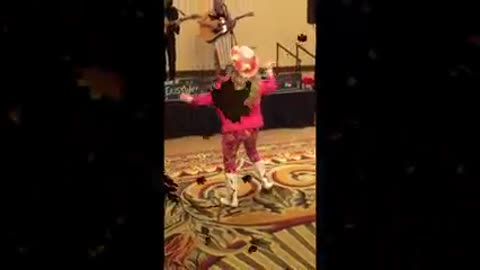 Patricia Dancing At Concert