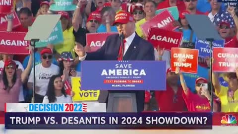 TRUMP VS. DESANTIS IN 2024 SHOWDOWN?