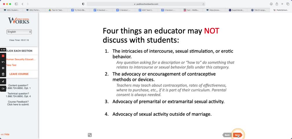 REQUIRED TEACHER TRAINING SLCSD re: SEX ED