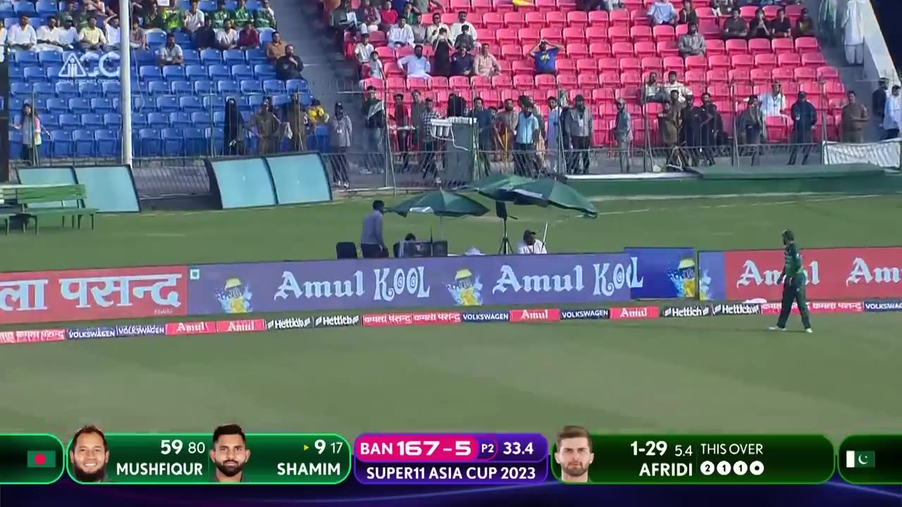 Supper 11 Asia cup 2023 Pakistan vs Bangladesh
