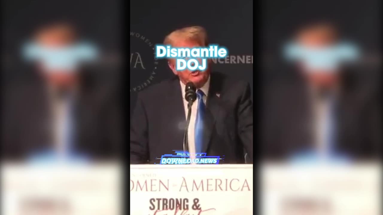 Trump Promises To Fire The Weaponized DOJ That Went After Patriots & Christians - 9/15/23