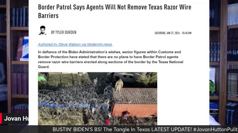 BUSTIN' BIDEN'S BS! The Tangle In Texas LATEST UPDATE!