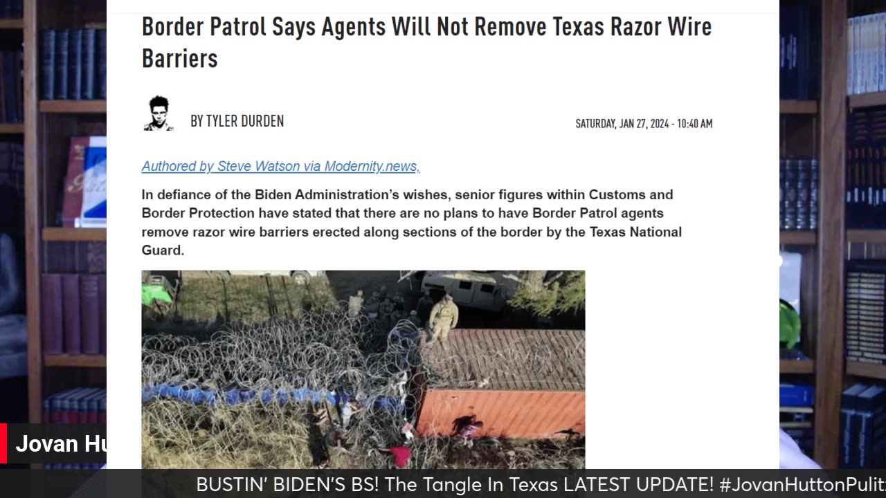 BUSTIN' BIDEN'S BS! The Tangle In Texas LATEST UPDATE!