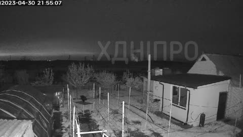 Explosion in Pavlograd Caught on Camera