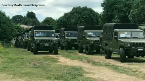 Philippine Army confirmed that it received Troop Carrier Vehicles from China