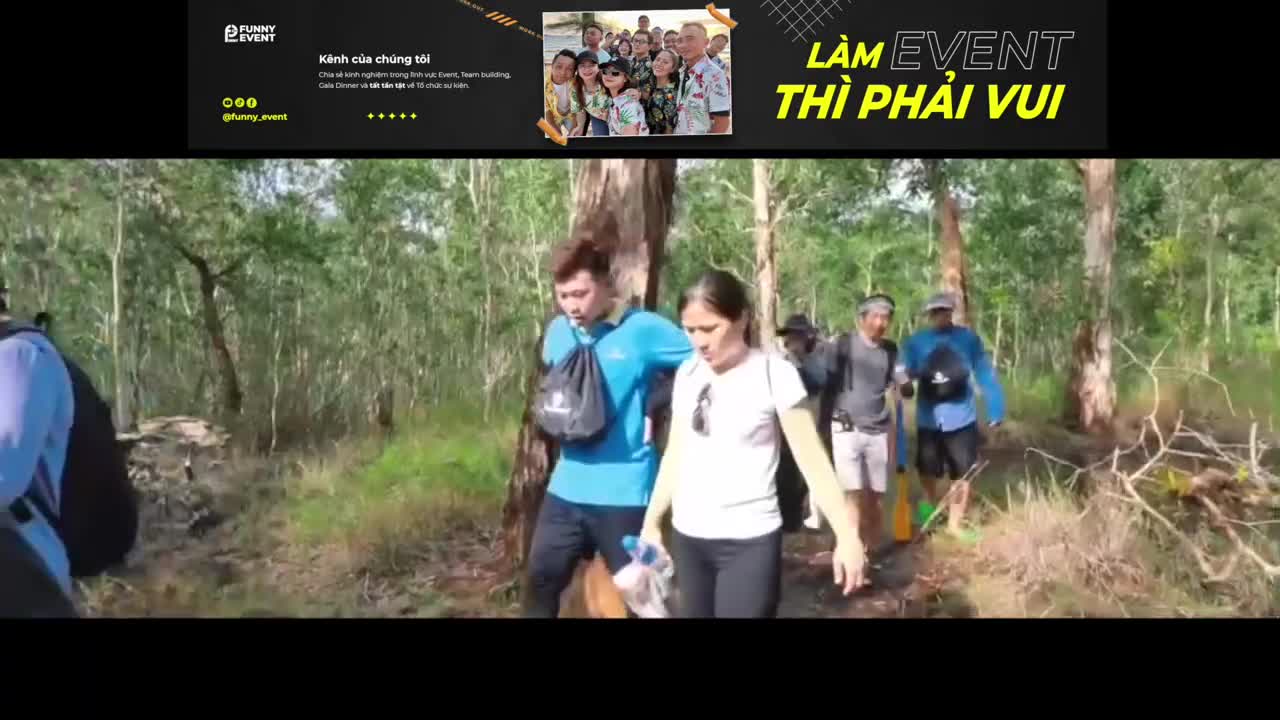 TREKKING- ĐẠP XE- CHÈO SUP TẠI PHÚ QUỐC FUNNY EVENT