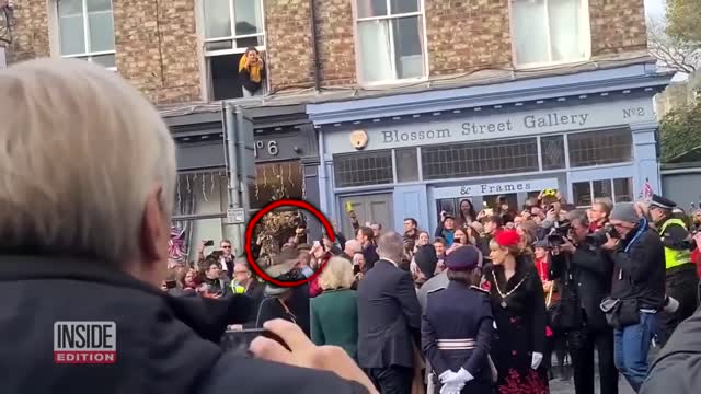 Protester Arrested for Allegedly Throwing Eggs at King Charles