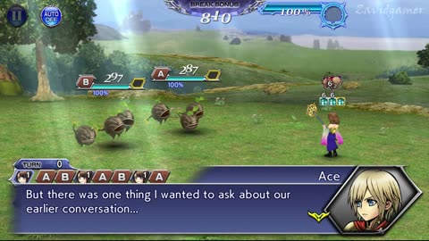 DFFOO Cutscenes Intersecting Wills 23 WoL Light of resolution (No gameplay)