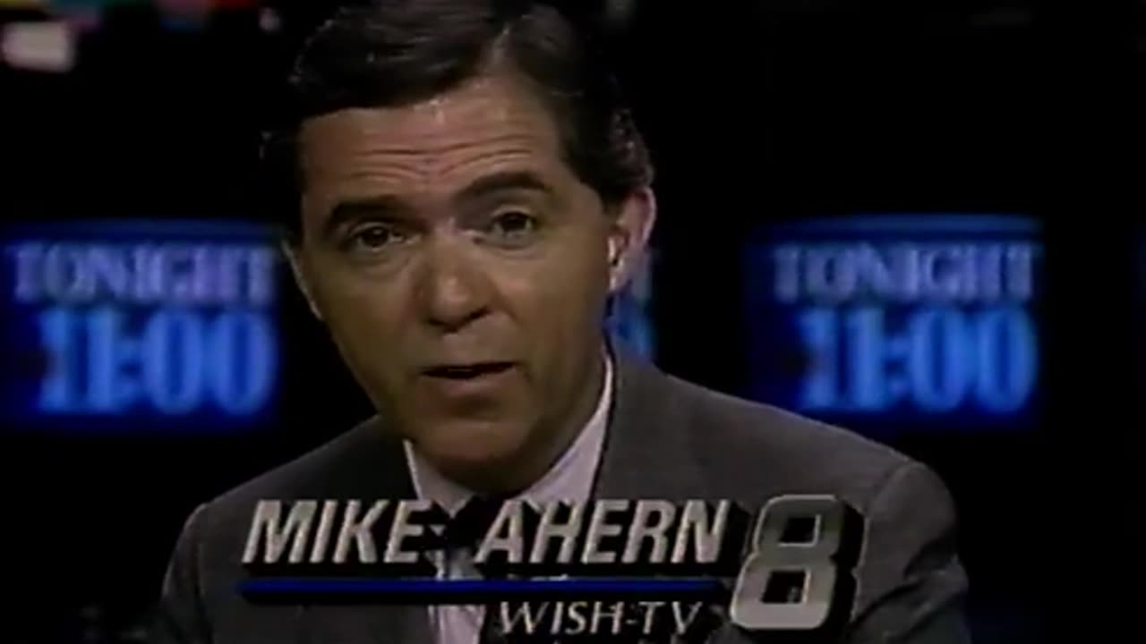 April 19, 1991 - Mike Ahern Previews Indianapolis 11PM News