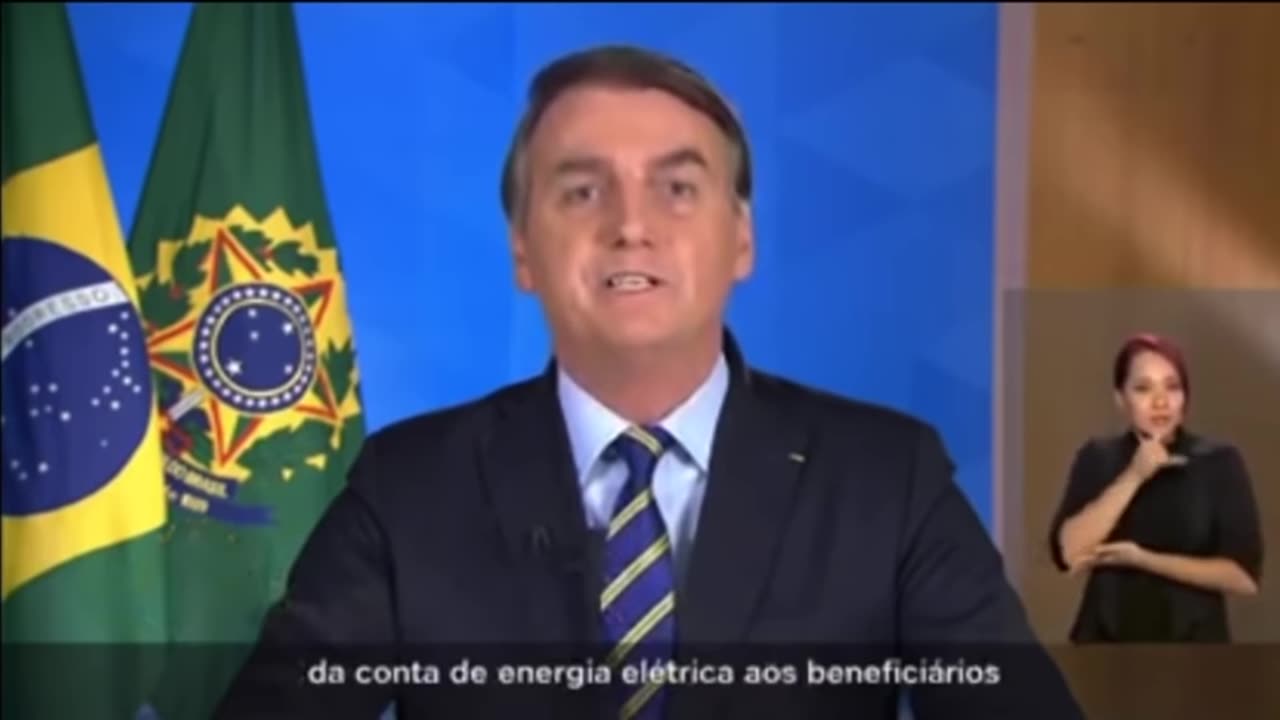 Pronunciamento Presidente Jair Bolsonaro de 08/ABR/2020.