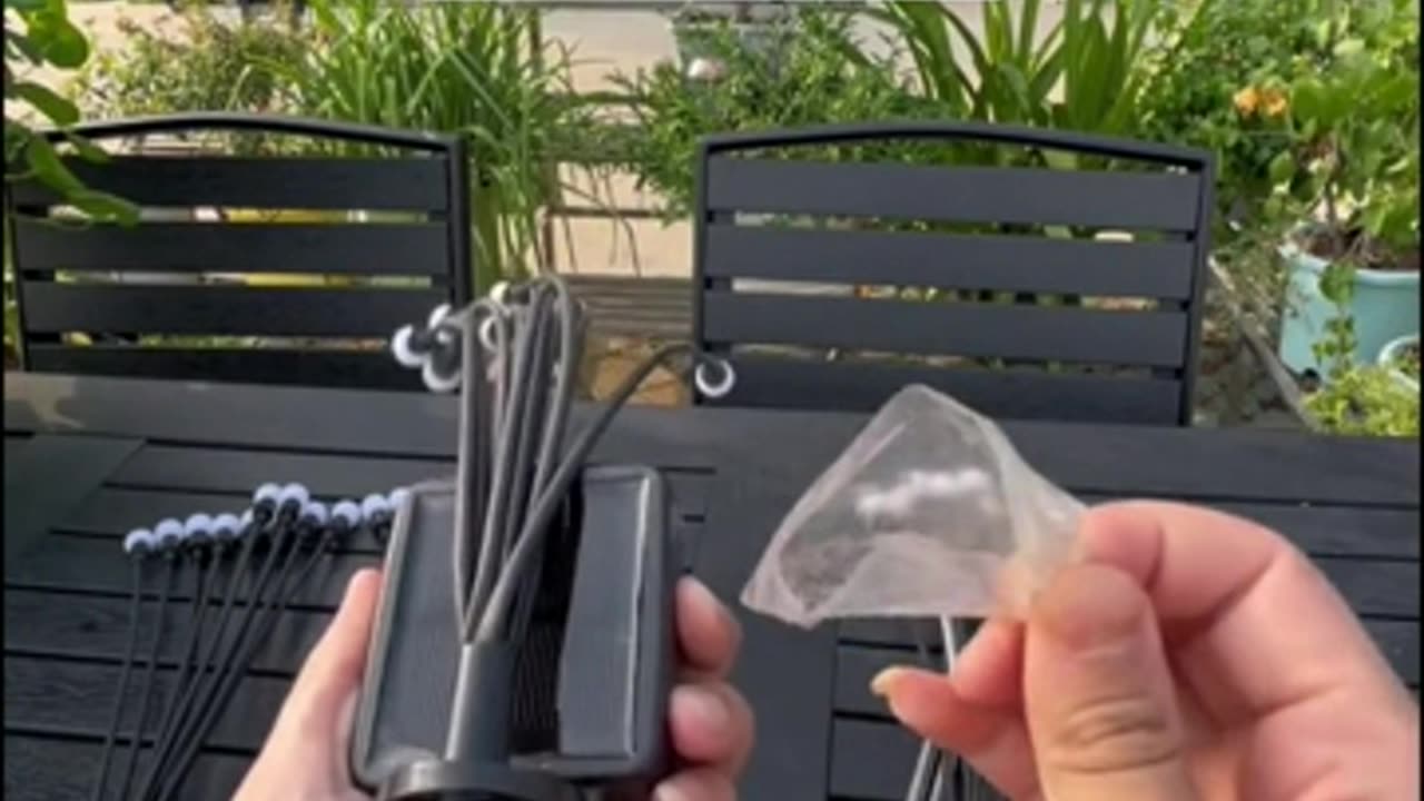 4Count Solar Lights Outdoor Waterproof IPX5, Solar Garden Lights, Wind Swaying Lights,