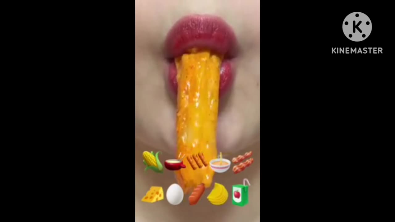 1 minute for sleep and study emoji eating asmr video.