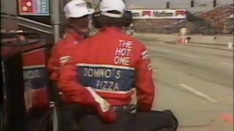 April 10, 1987 - Al Unser Jr. Preps for the Checker 200 in Phoenix