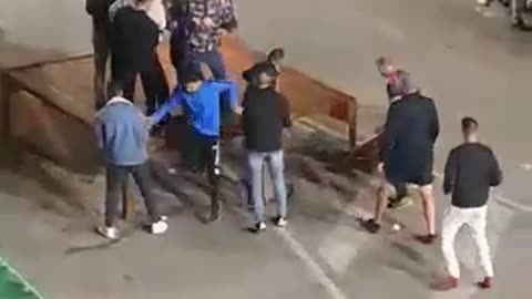 bull attacks