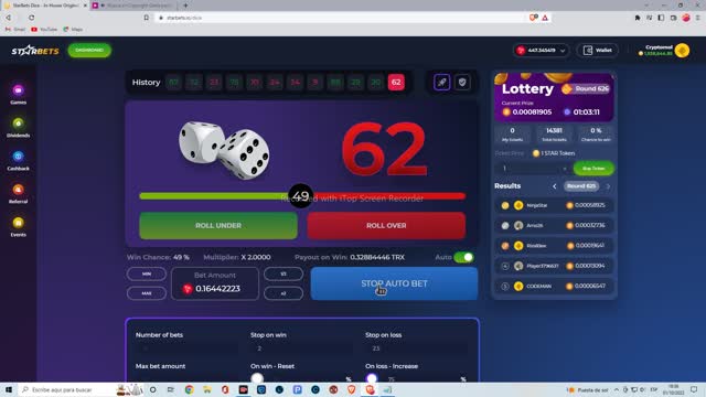 STARBETS StarWars TRX Daily 01-10-22 + ESTRATEGIAS