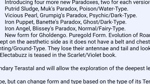 Pokémon scarlet and violet dlc leaks