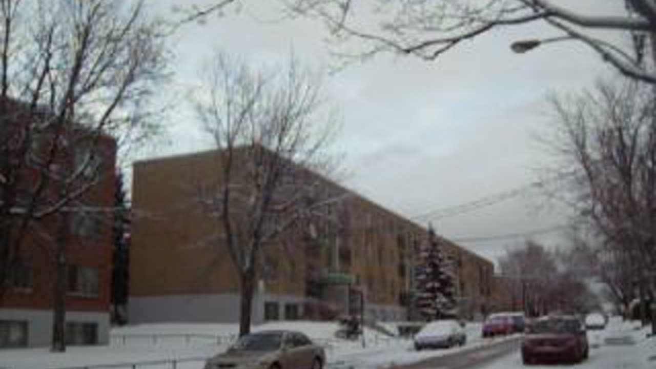 AFTER A LONG SNOW STORM IN MONTREAL CANADA ON DECEMBER 23, 2011