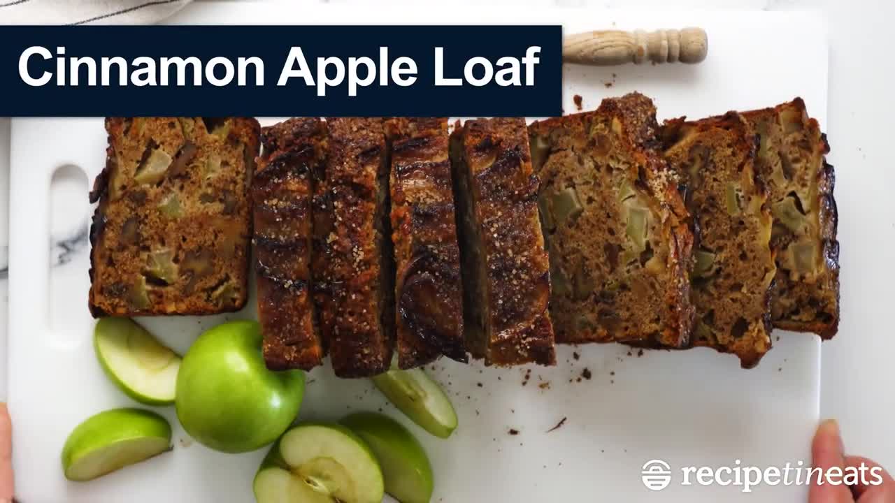 Cinnamon Apple Loaf