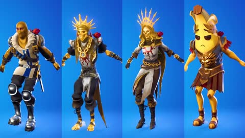 All Fortnite TikTok Dance Emotes! #8 (Ayo Teo - Fly N Ghetto, Wake Up, Get Griddy, Hit It Quan)