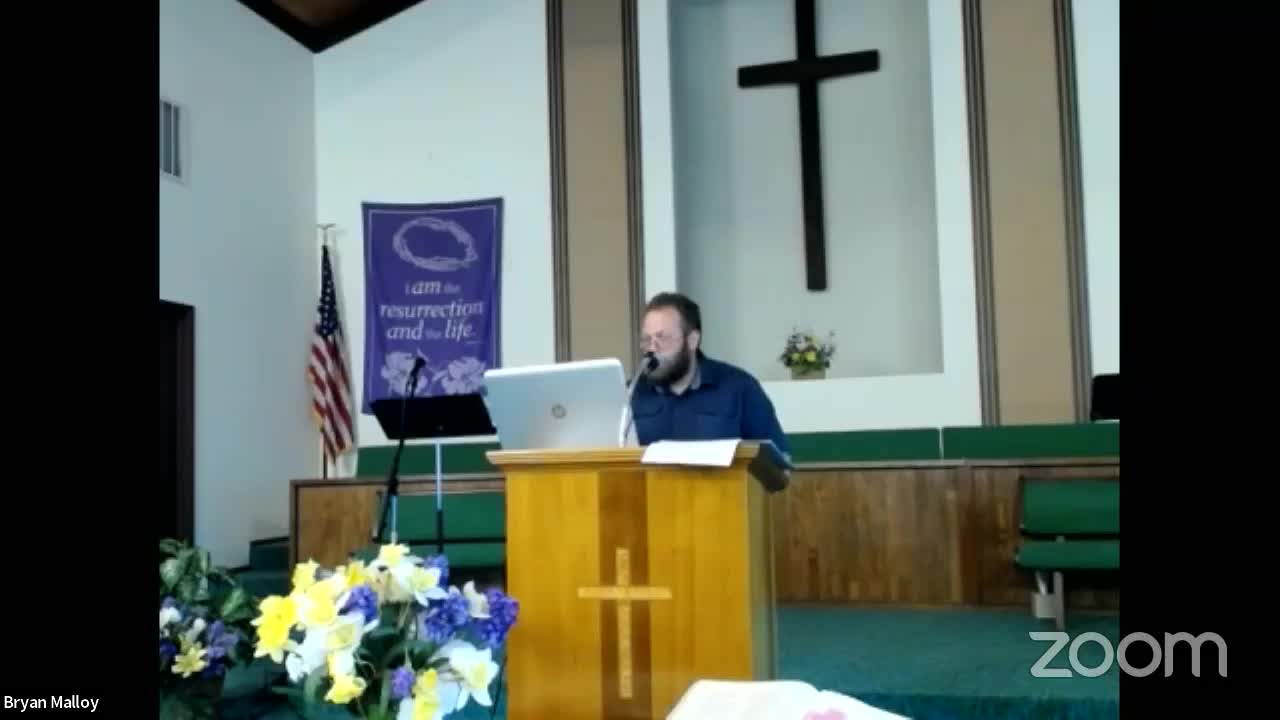 1 Corinthians 16 Evening Service