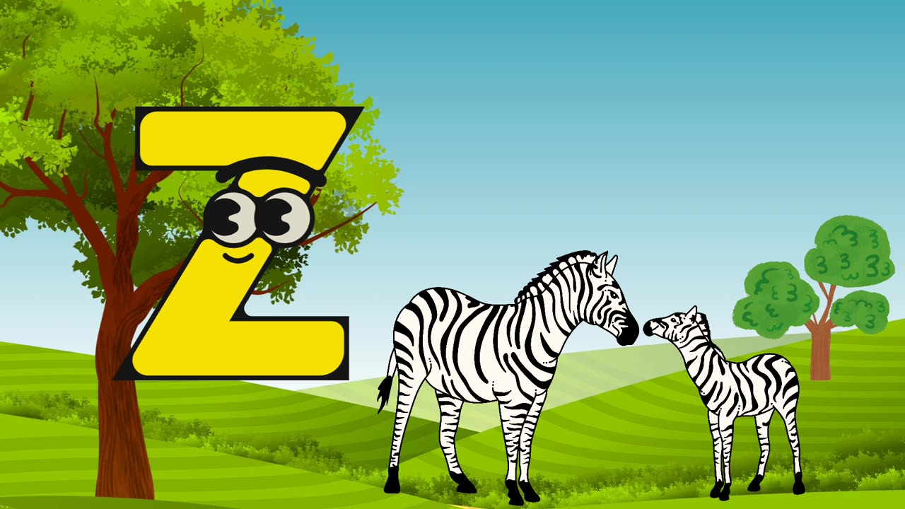 English alfabits for kids learning Abc