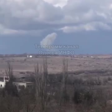 Destruction of the radar at the Odessa airport
