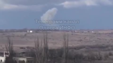 Destruction of the radar at the Odessa airport